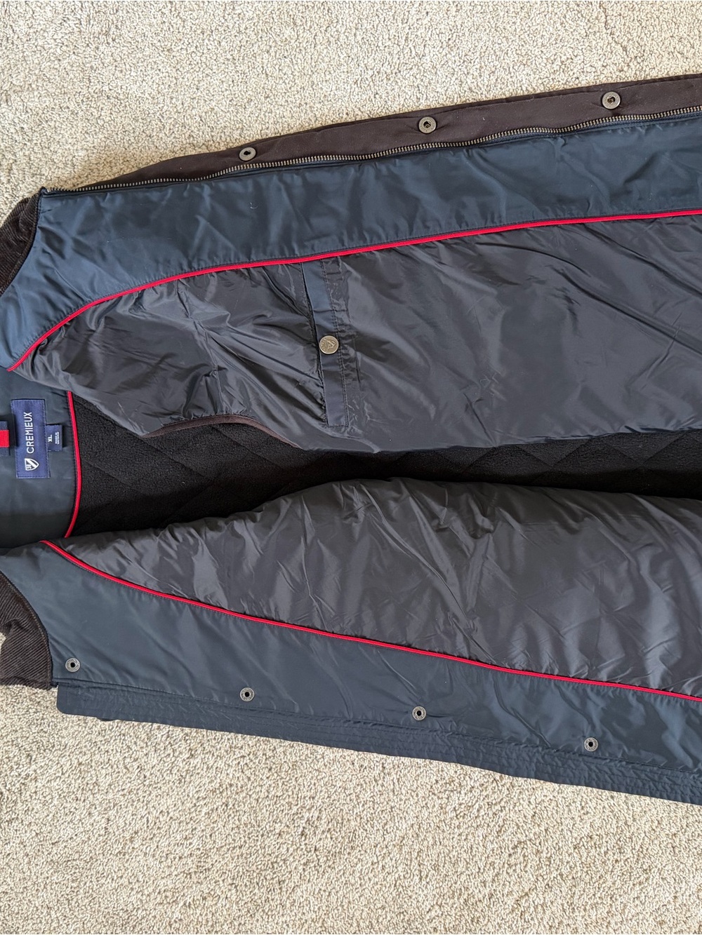 Men’s Daniel Cremieux Quilted Vest Like New XL - Picture 8 of 11